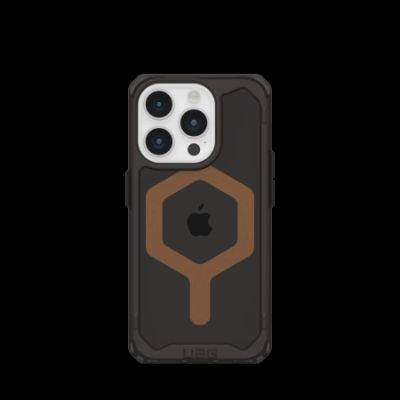 UAG Plyo MagSafe case for iPhone 15 Pro - black and brown