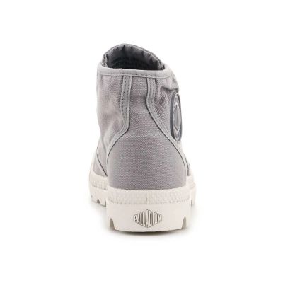 6. Palladium US Pampa Hi FW 92352-071-M Gray Flannel shoes
