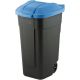 CURVER WASTE BIN BLACK 110L... / BLUE LID
