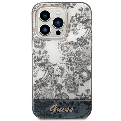 3. Guess GUHCP14LHGPLHG iPhone 14 Pro 6.1" grey/grey hardcase Porcelain Collection