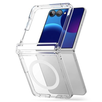 2. Ringke Fusion Flap Magnetic MagSafe Case for Samsung Galaxy Z Flip 8 - Clear