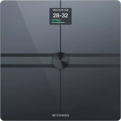 Withings Body Comp Electronic Personal Scale, 200 kg, 50 g, 5 kg, kg, lb