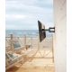 10. Manhattan Outdoor TV Wall Mount Full Motion 37-86" 50kg