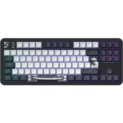 7. Dark Project DPKB_BUSHIDO_87_ISO Gaming Keyboard USB QWERTZ Danish, English, Finnish, German, Scandinavian, Norwegian, Spanish, Swedish, British English, UK International Black