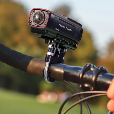 12. AKEEYO 730Pro 4K Handlebar Video Recorder Sports Camera for Bikes and Motorcycles - Black