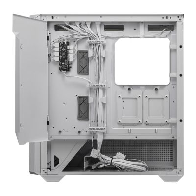 5. COUGAR Full-Tower MX600 ARGB Case, White