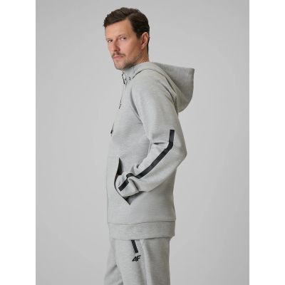 3. Men's regular hooded sweatshirt 4F 4FRSS26TSWSM2974-27M