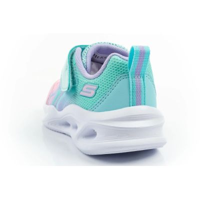 5. Skechers Color Breeze LED Children's Sports Shoes for Girls Turquoise