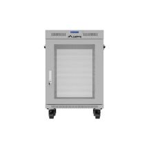 LANBERG FLOOR CABINET 19" 15U 600X600 LCD GRAY