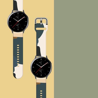 3. Strap Moro for Samsung Galaxy Watch 40 / 41 / 42 / 43 / 44 mm silicone bracelet watch band - pattern 13