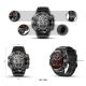 11. VELTORI VT120-1 Smartwatch Black Silicone Strap
