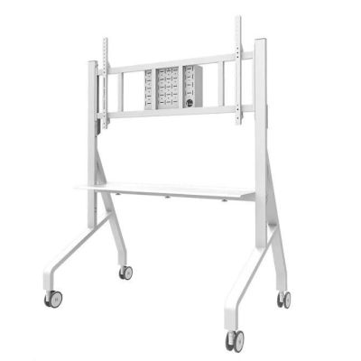 15. Neomounts FL50-575WH1 Multimedia Stand White Multimedia Card/Multimedia Cart