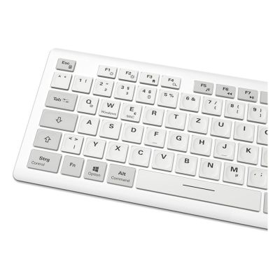 6. Sharkoon OfficePal K30W wh keyboard Home/Office USB QWERTZ German White