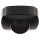 ORNO 360° presence sensor, IP65, 2000W, 3 sensors, black