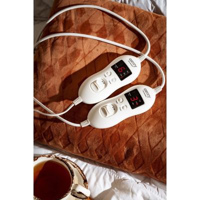 9. ELDOM ELECTRIC BLANKET KT200 KOZY 120W, WIRED REMOTE CONTROL, THREE OPERATION LEVELS, TEMP. REGULATION, FAST HEATING