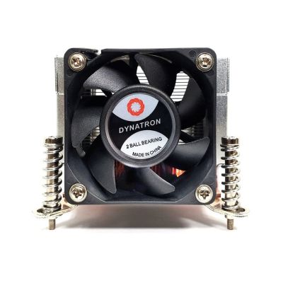 3. Inter-Tech Q-5 Processor Radiator 6 cm Black, Silver 1 pc.