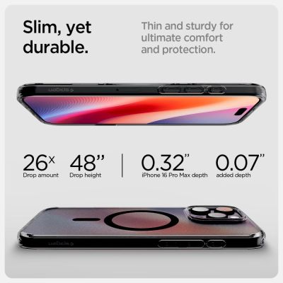 10. Spigen Ultra Hybrid "T" MagSafe Case for iPhone 16 Pro Max - Black
