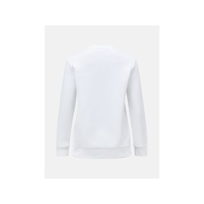 4. Peak Performance Women's W Original Small Logo Crew Sweatshirt White