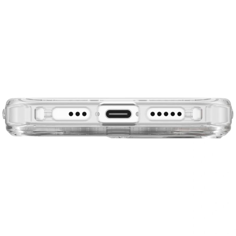 5. Uniq Swivix 360 Rotating Kickstand Case for iPhone 17 - Transparent
