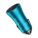 3. Baseus Golden Contactor Pro car charger 2x USB-C 40W blue (CGJP000003)