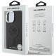 8. Karl Lagerfeld Embossed Ring Initials MagSafe Case for Samsung Galaxy S26 - Black