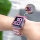 10. Silicone Band Strap Bracelet Case Strap Light Set for Apple Watch 40mm - Yellow