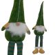 18. DECORATIVE gnome dwarf 30+15cm green