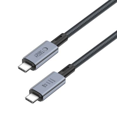 4. Tech-Protect UltraBoost Max USB-C 4.0 / USB-C 4.0 PD Cable 240W 8K 40Gbps 1m - Gray