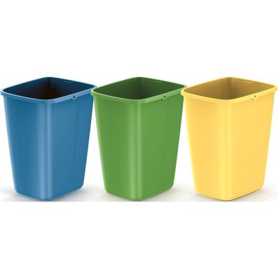 3. GARBAGE BINS 12 L COMPACTA Q SORT SET COLOR