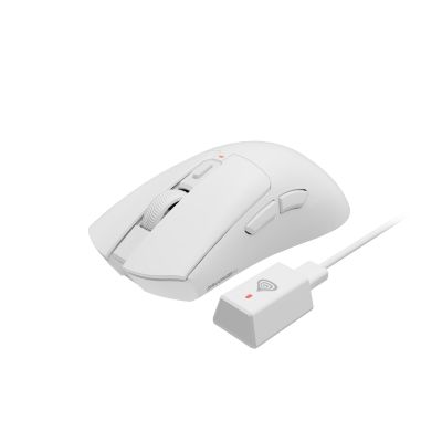 24. GENESIS ZIRCON 880 PRO 8K/8K WIRELESS 30000DPI WHITE GAMING MOUSE