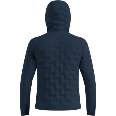 Men's ZEROWEIGHT INSULATOR mid-layer hoody full zip hybrid jacket, navy