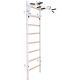 5. WOODEN AND METAL GYMNASTIC WALL BAR WITH BAR BENCHK 231W