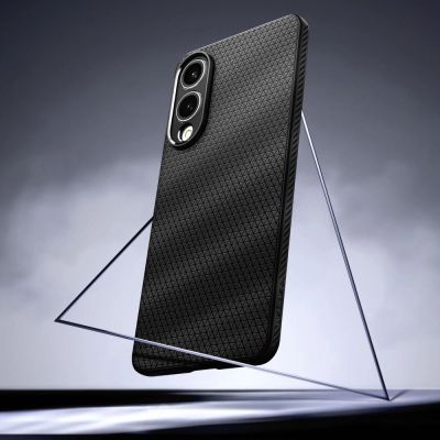 15. Spigen Liquid Air Case for Samsung Galaxy S25 Edge - Black