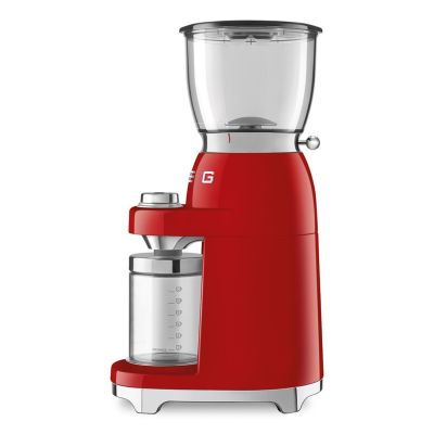 23. Smeg CGF11RDEU Coffee Grinder 150W Red