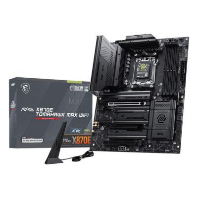 7. MSI MAG X870E TOMAHAWK MAX WIFI Motherboard AMD X870E Socket AM5 ATX