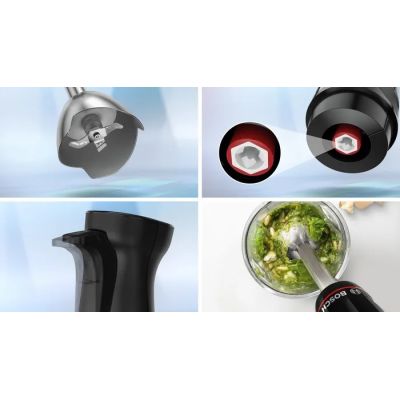 2. Bosch MSM4B6V2 Serie 4 ErgoMaster Hand Blender (1000W; Black)