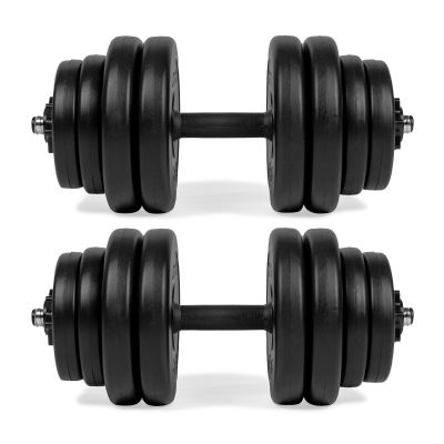 7. VIRTUFIT ADJUSTABLE DUMBBELL - VINYL - 15 KG