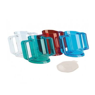 3. Transparent mug for the disabled