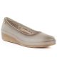 Women's beige wedge shoes Vinceza 39987