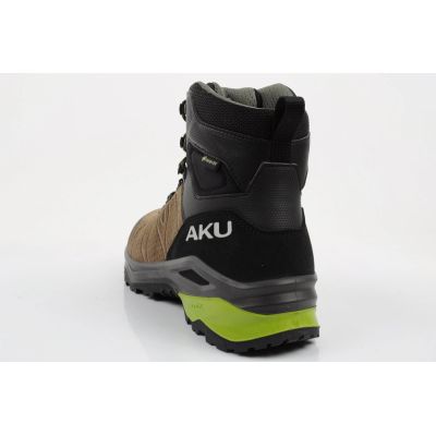 5. Aku men's trekking sports shoes Adapta Gore-tex leather black green