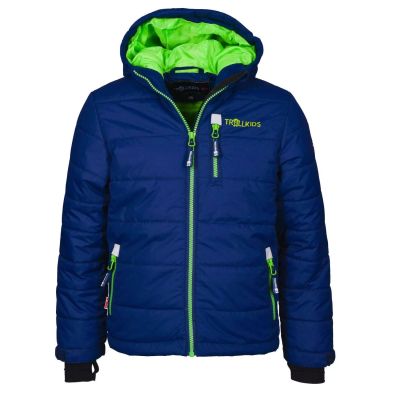 Trollkids children's jacket for boys, insulated, waterproof, with a hood