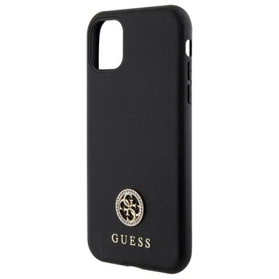 6. Guess Strass Metal Logo iPhone 11 / Xr 6.1" Case - Black