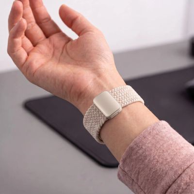 5. Tech-Protect NylonMag Strap for Samsung Galaxy Watch 40/44/46 mm - Beige