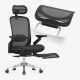 2. Leadpro 8.7 Black Swivel Chair
