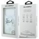 8. Karl Lagerfeld Liquid Glitter Karl Script Logo MagSafe Case for iPhone 17 Pro - Clear