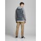 8. Jack&Jones JJEMULTI QUILTED JACKET 12182242 GREY MELANGE/SET-IN SLE