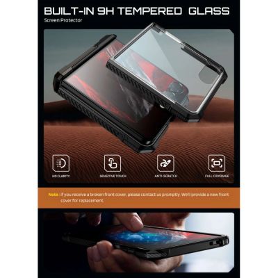 6. Supcase UB Grip Mag MagSafe Case for Samsung Galaxy Z Flip 8 - Black