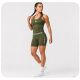 2. Women's ARMY GREEN COMBATWEAR Long Top | DBX Bushido