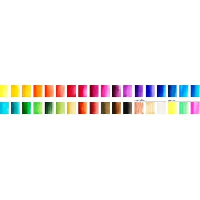 3. FABER CASTELL CS watercolor paints, 36 colors, cubes