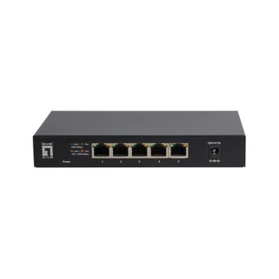 2. LevelOne GB 5-Port 2.5 Gbps Switch